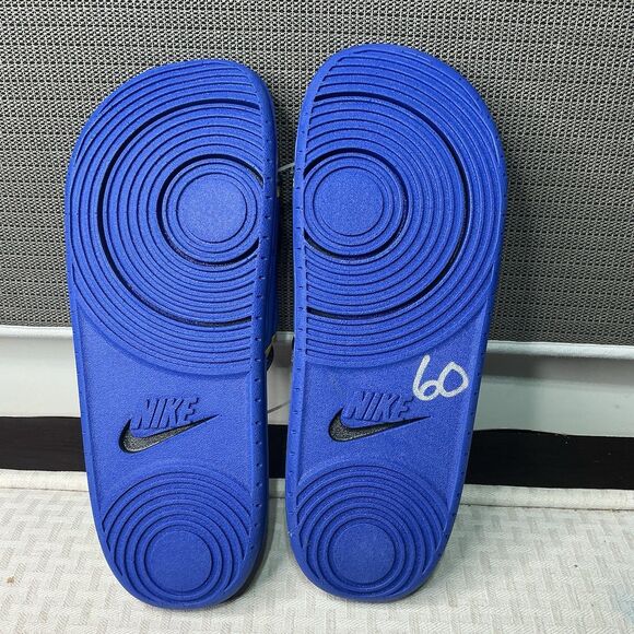Nike Offcourt Men’s Size 15 Los Angeles Rams Hyper Royal / Dark Smoke Grey Slide main image 7